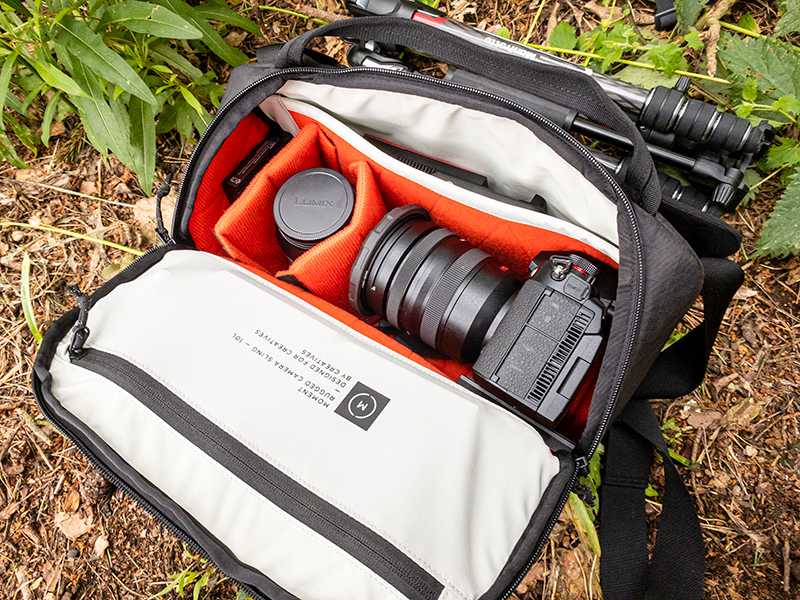 Rugged shop camera bag